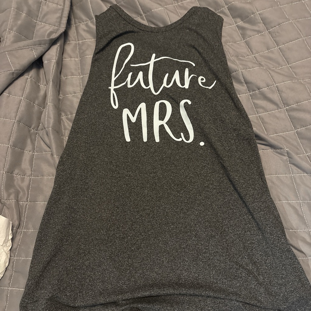 Future Mrs. Tank Top bridal